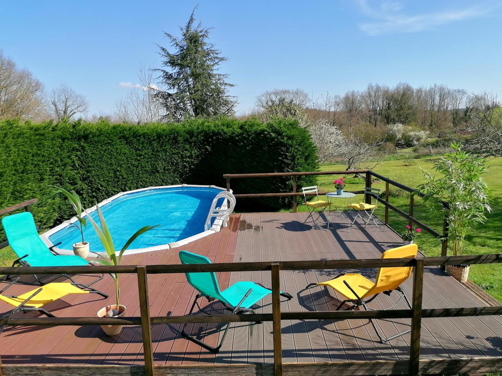 Le Verger Du Paradis Beaulieu-sur-Sonnette Buitenkant foto